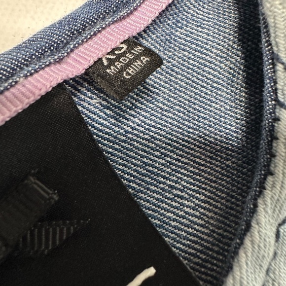 Nanette Lepore Denim Patchwork Shift Dress - Picture 7 of 7